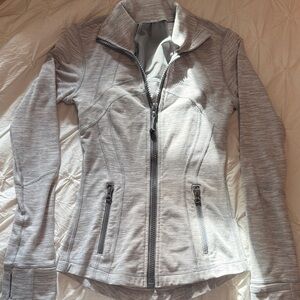 Lululemon Athletica Light Gray Swiftly Jacket